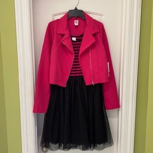 2 piece set, dress with jacket.